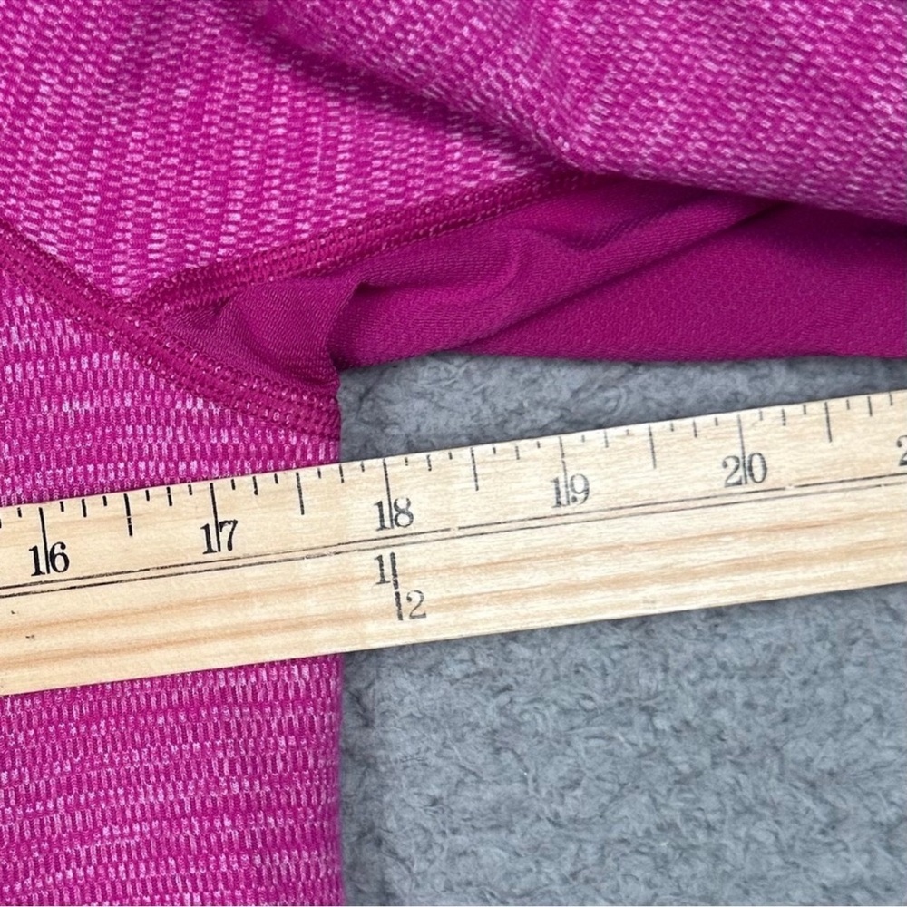 Lululemon Base Runner 1/2 Zip Raspberry Pullover - Picture 8 of 16